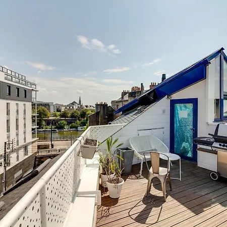 Holiday home Nocnoc - Paradis, Piscine Et Rooftop Au Coeur De Nantes